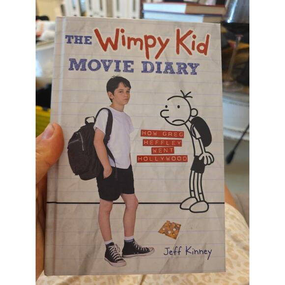 The Wimpy Kid Movie Diary (Diary of a Wimpy Kid) by Kinney, Jeff, Acceptable Boo - Picture 1 of 9